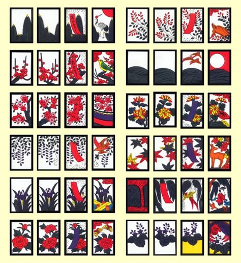 jeu de carte hanafuda.